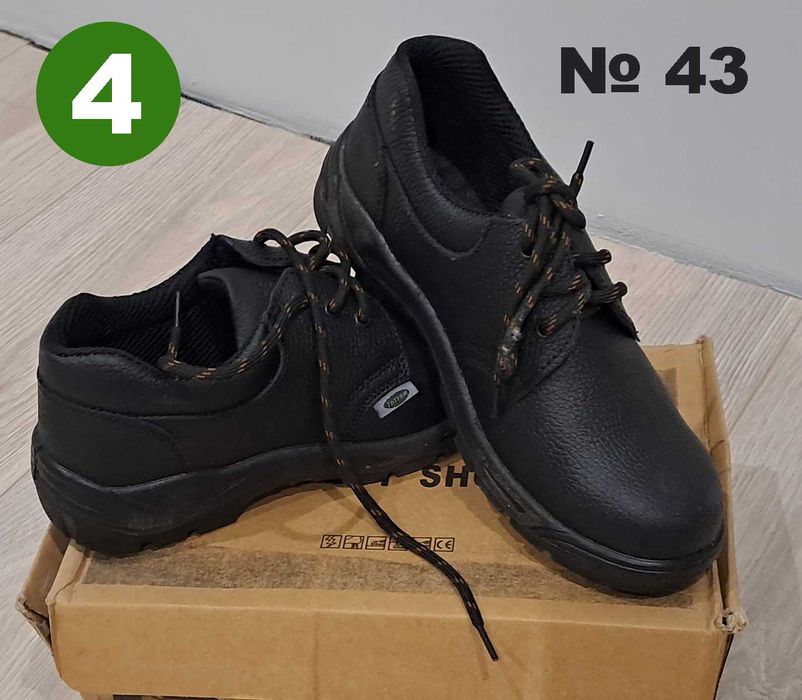 Защитни работни предпазни обувки, Safety shoes - 2 чифта 43/44