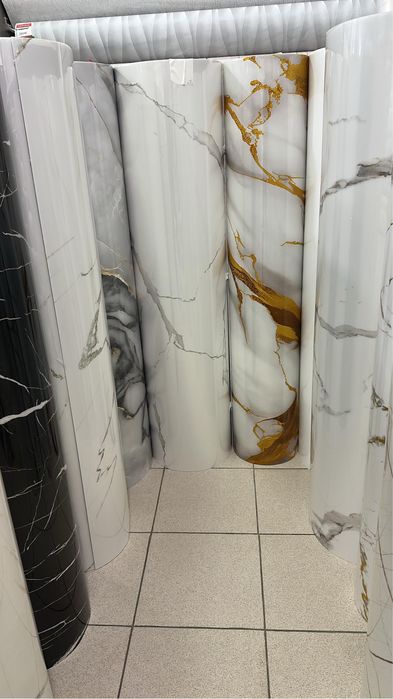 Гибкий мрамор - панель самоклеющаяся