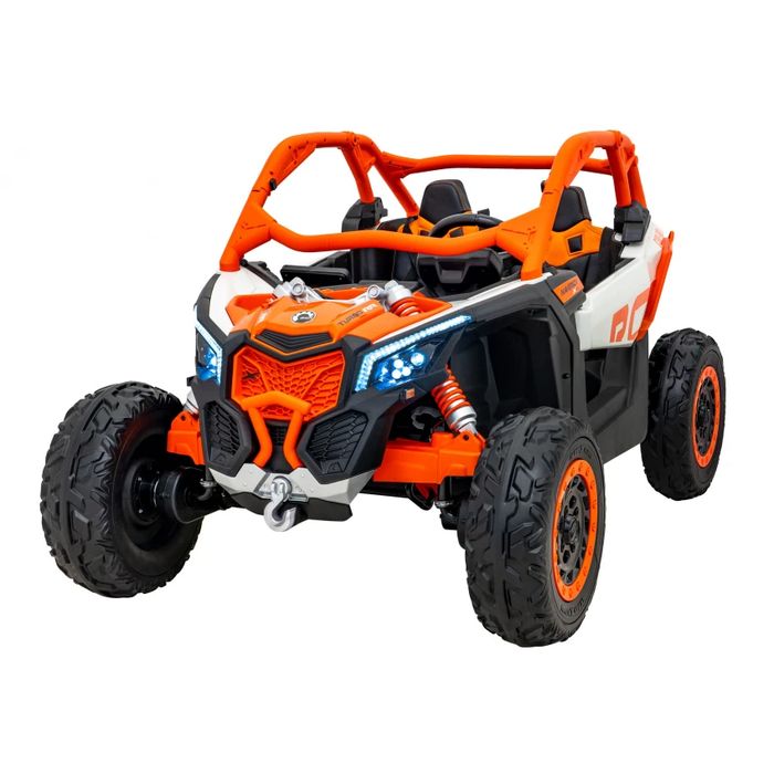 ATV copii, UTV Copii Buggy Maverick Turbo RR Orange, 4x4, 800w, Scaune