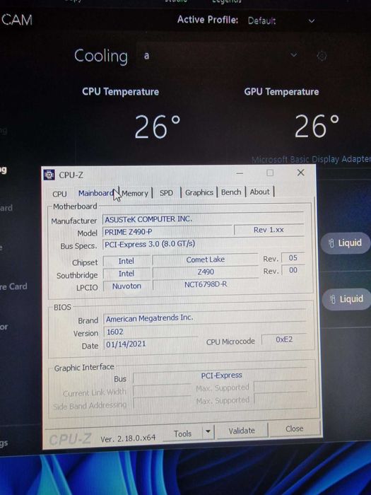 PC i9-10850K, 32GB, (RTX3060) RX5700XT, SSD, Calculator Gaming