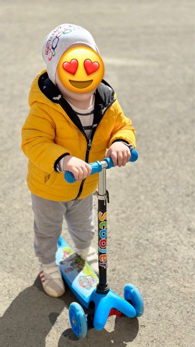 Детская куртка двухсторонняя