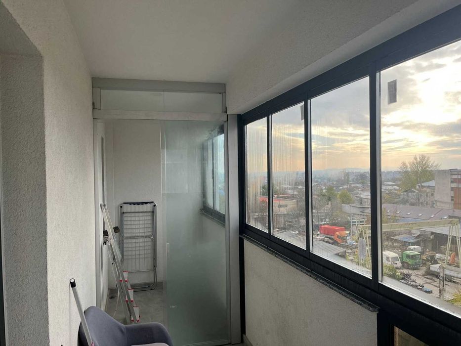 Inchideri balcoane cu sticla securizata sau duplex pallady