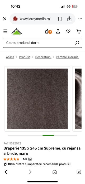 Draperie Mendola Supreme