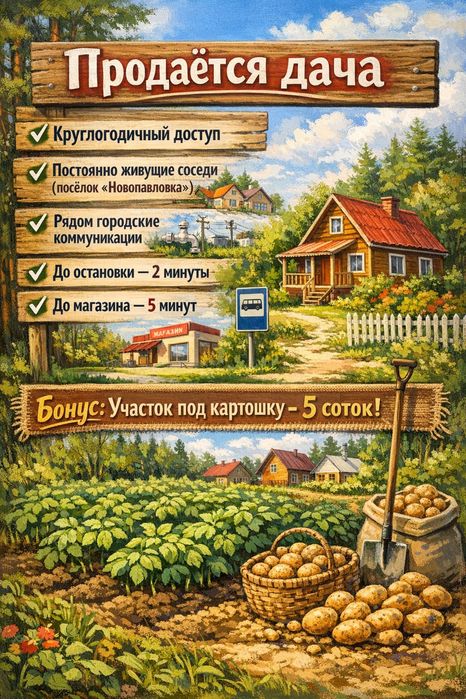 Продам 2 участка, выгодное предложение