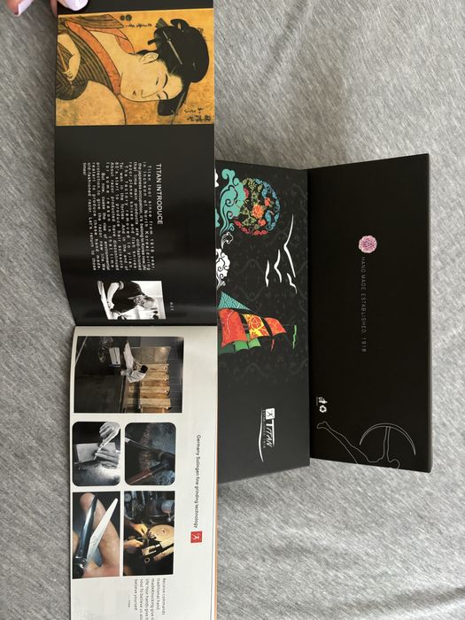 Професионална Японска Фризьорска Филираща Ножица Титан