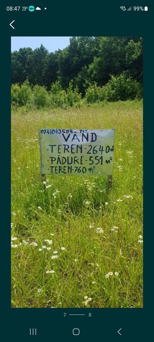 Vând teren Baloteti