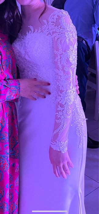 Свадебное платье-рыбка