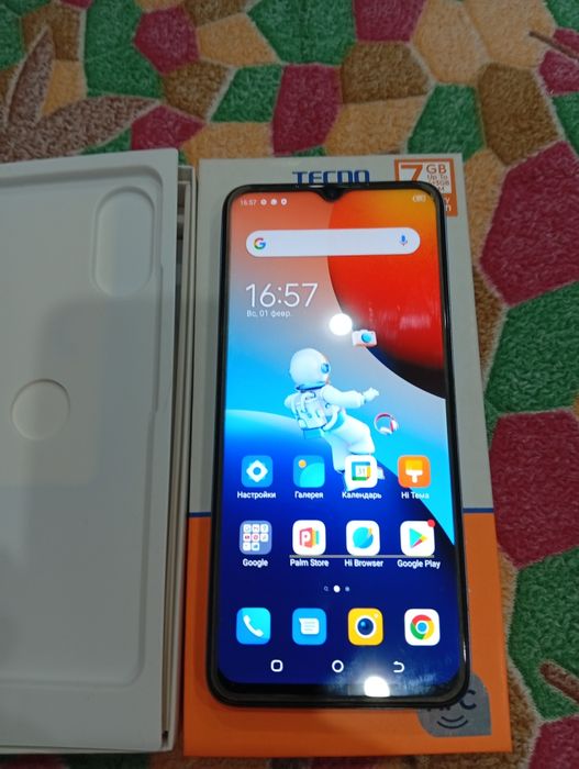 Продам андроид техно Спарк про 9