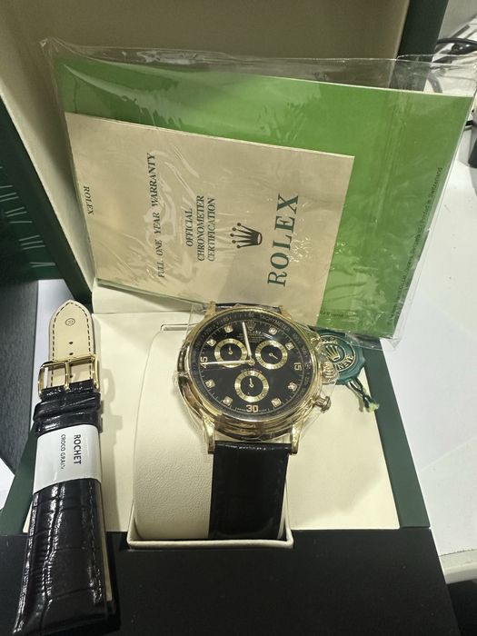 Золотые часы rolex