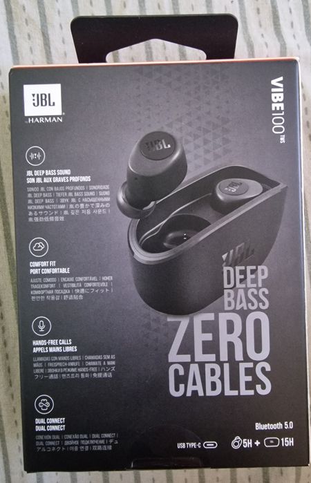 Безжични слушалки JBL VIBE 100