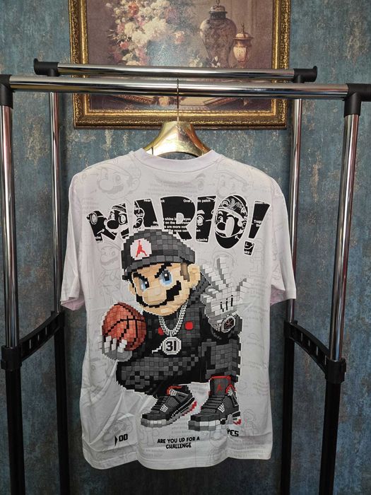Tricou Barbat/Dama Unisex imprimeu Mario
