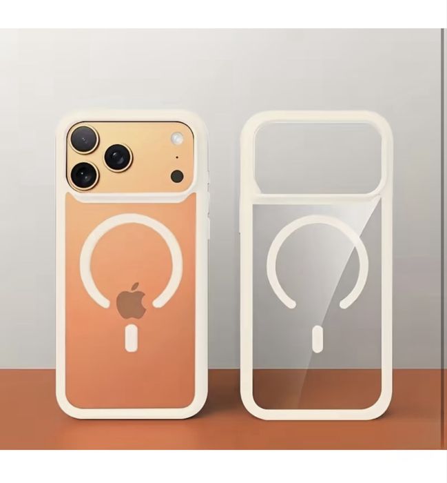 Iphone 17 17 AIR 17 PRO 17 PRO MAX Husa Magnetica Spate Translucent