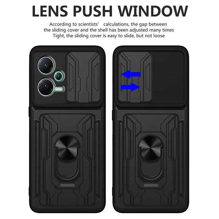 Xiaomi 13T / 13 Lite / 13 Pro / RING CARD SLOT Удароустойчив кейс