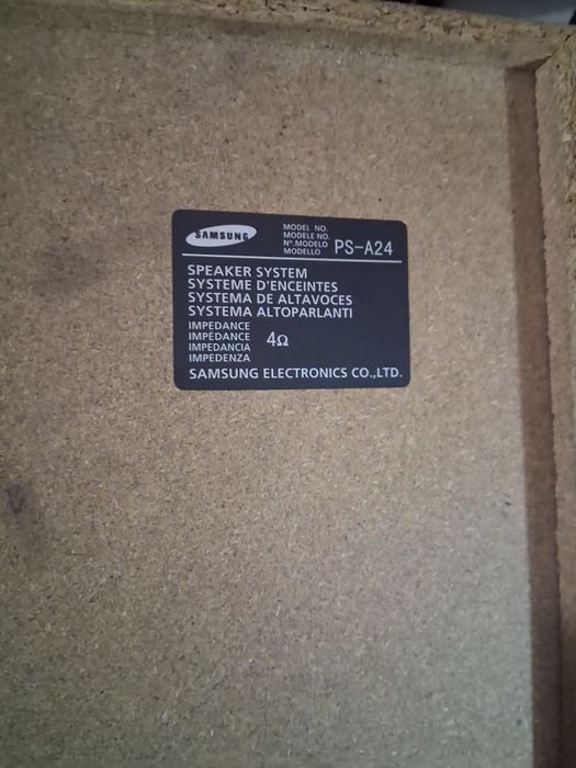 Boxe Samsung PS-A24