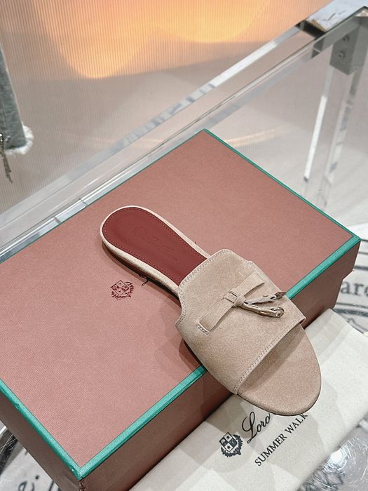 Papuci slapi Loro Piana marimi 35-40, tip Premium