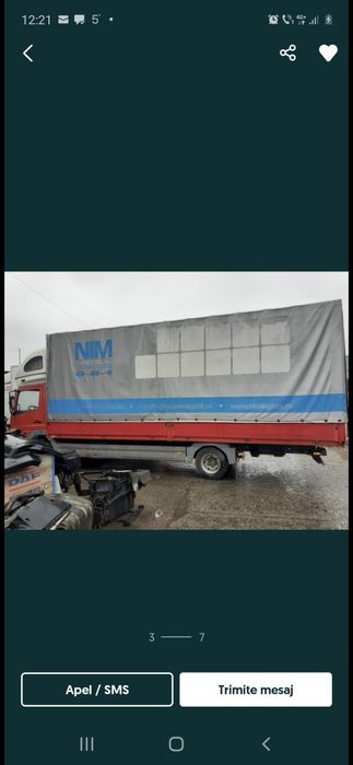 Dezmembrez mercedes atego 815/ 818 /823/1224