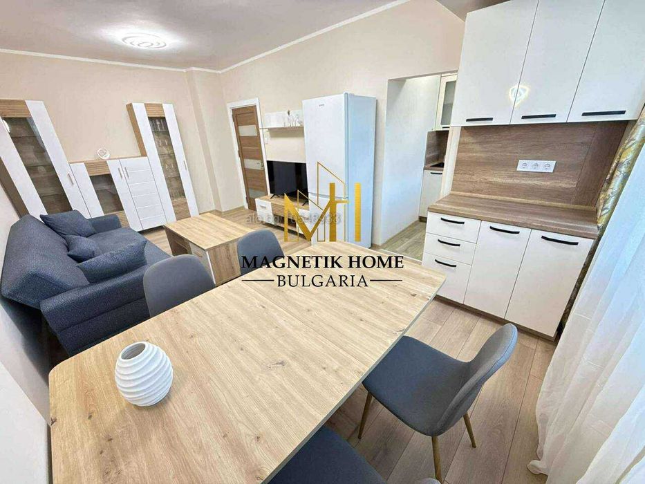 Чисто нов тристаен апартамент до х-л Аква и морската в ж.к. Лазур