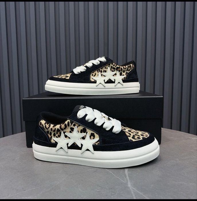 UNICI IN ROMANIA || Amiri low cu stelute leopard print