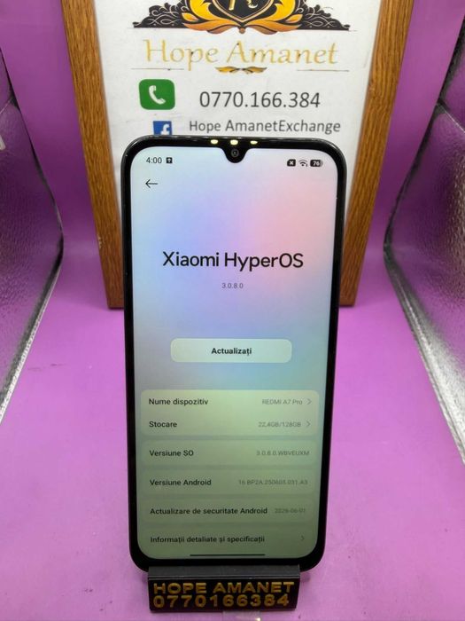 HOPE AMANET P2-Redmi a7 pro 128 GB/4 RAM