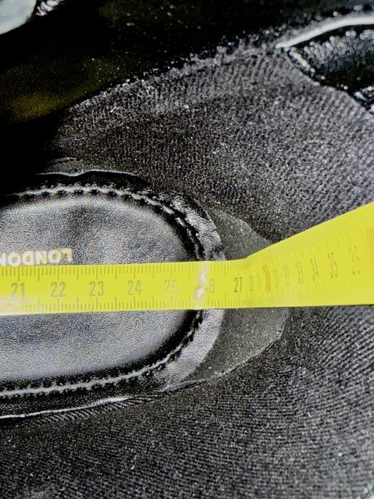 Walk London Callum ghete din piele neagra marimea 41 noi originale