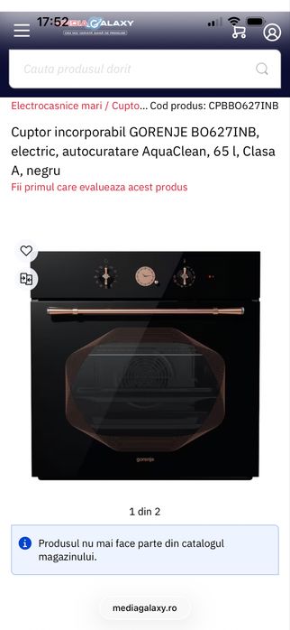 Cuptor incorporabil Gorenje Classico Collection