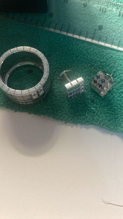 Inel și cercei Cartier