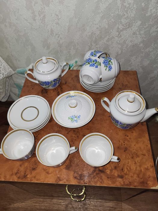 Советский чайный сервиз, винтаж СССР