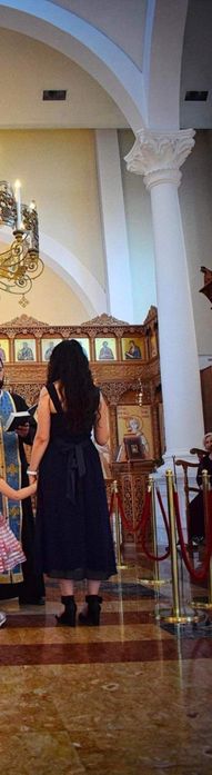 Дамска официална рокля тъмно синя