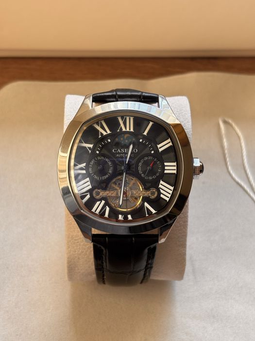 Чисто Нов Мъжки Автоматечен Часовник CASENO 3789FP