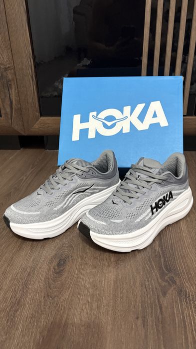 hoka bondi 9 gri