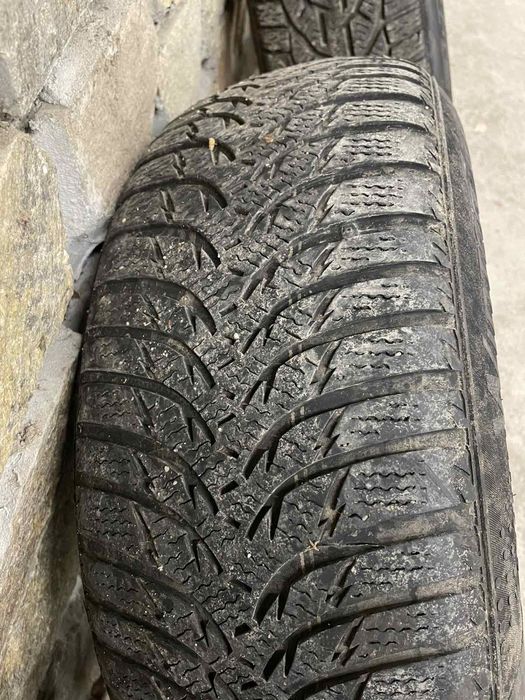 Комплект джанти с зимни гуми 15ки за Ауди А4.