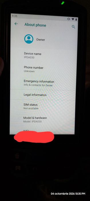 Scanner mobil doua bucăți