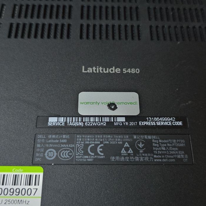 Laptop Dell i5-7200u