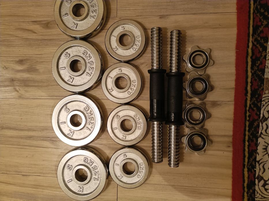 Продам гантели 10кг