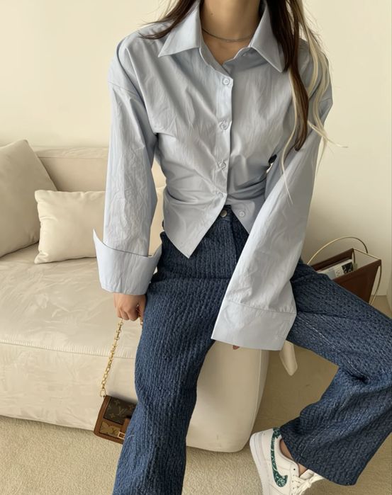 Рубашка с застежкой