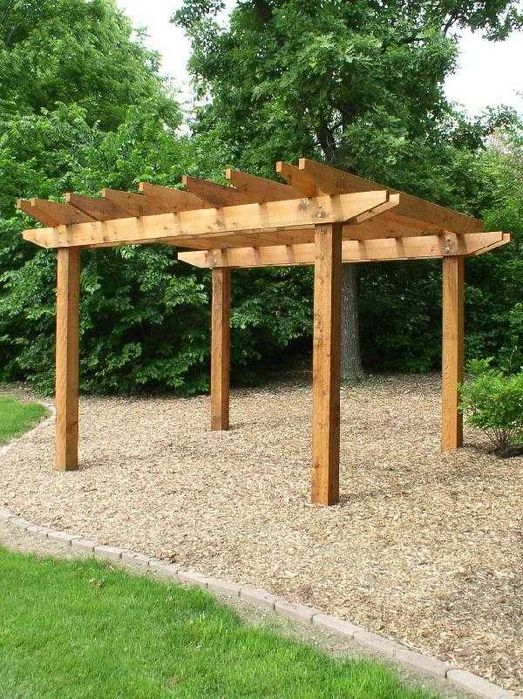 Pergola stil asiatic