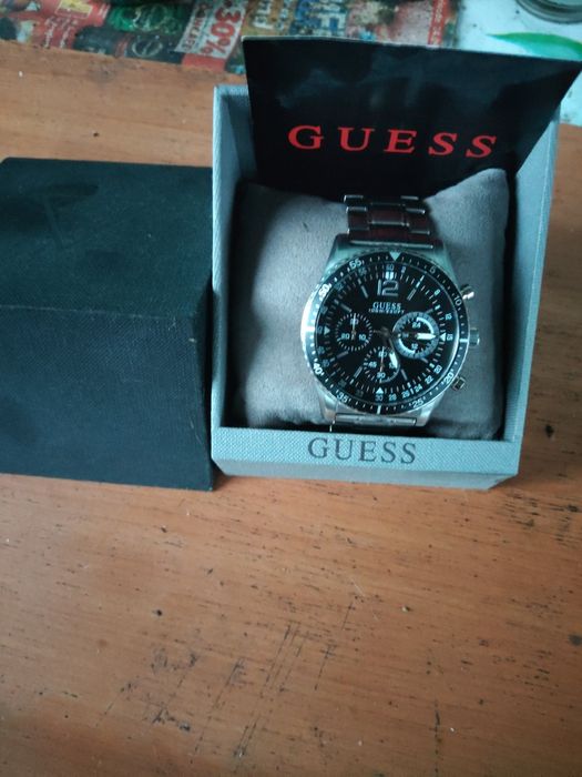 Ceas Guess cronograf 100m rezist apa inox