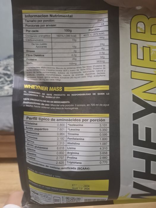 Protein Gainer sotilad