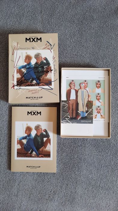 Album Kpop MXM 2nd Mini Album Match Up (semnat)