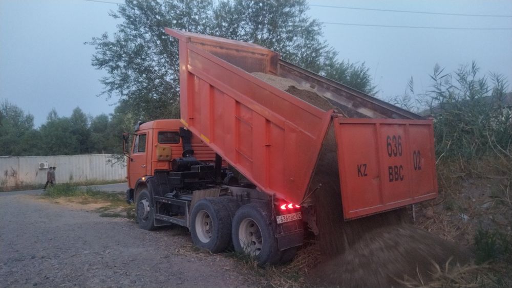 Доставка КамАЗ 15 тонн в любое время 24/7