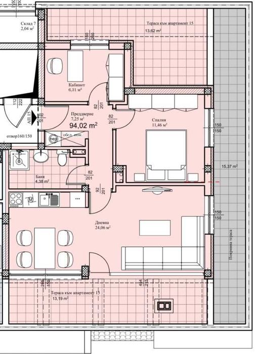 Продава се Тристаен апартамент в Пловдив, Прослав - 85 кв.м за 612 €/кв.м - Снимка #1