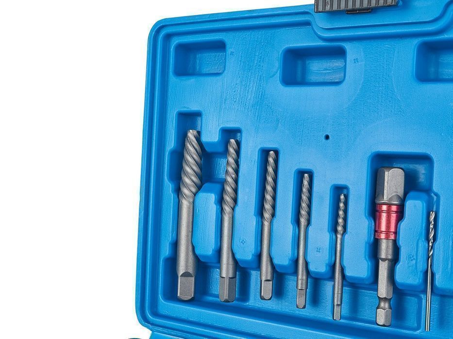 Trusa extractoare suruburi piulite stifturi rupte uzate 26 piese