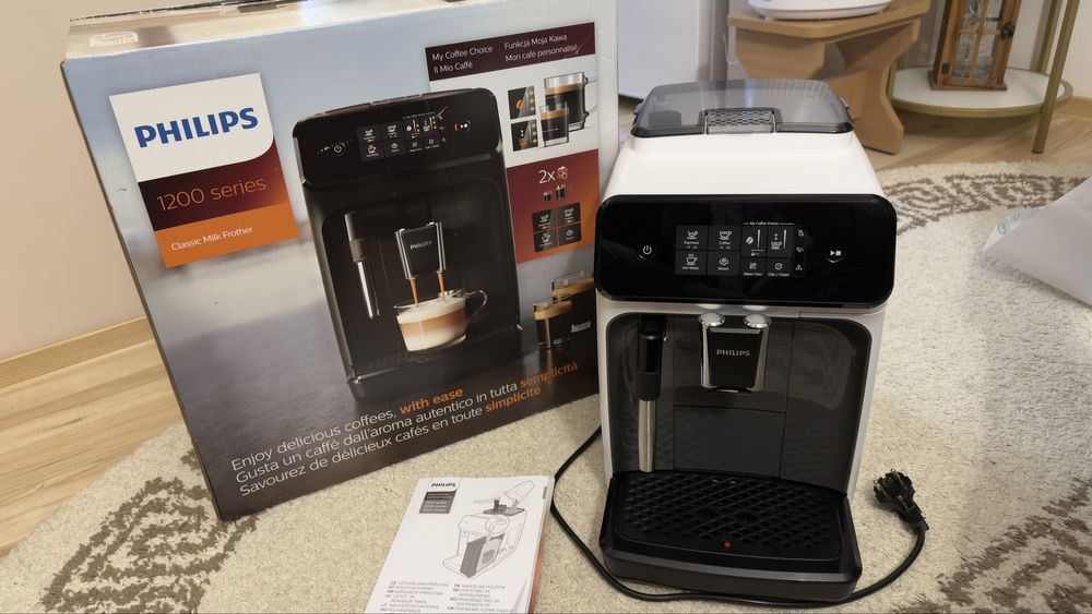 Espressor Philips Alb