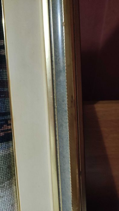 Гоблен "Балерина" в масивна дървена рамка