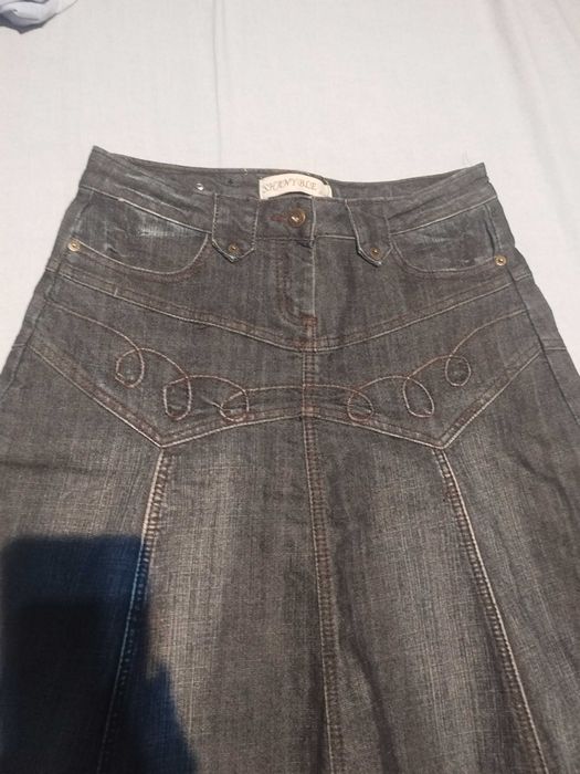 дънкова пола -Л размер