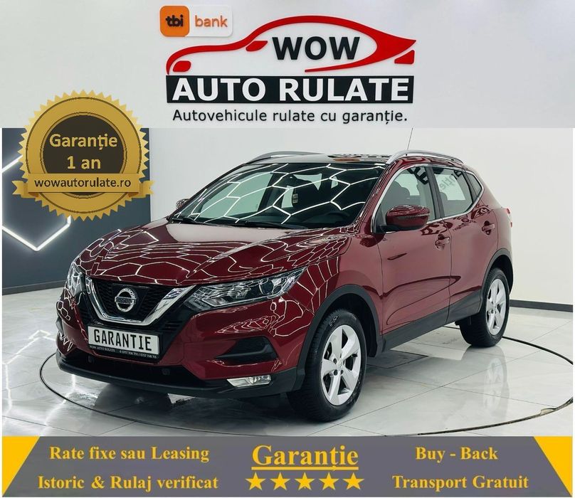 Nissan Qashqai 2017 1.2i E6 Garantie 12 Luni Rate Avans0 0 Doar Cu Buletinul