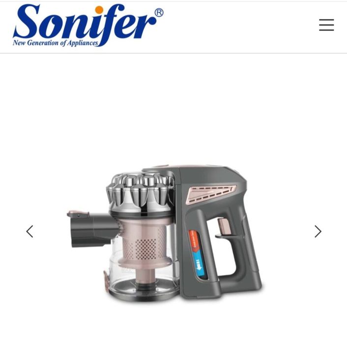 Беспроводной вертикальный пылесос Sonifer SF-2248