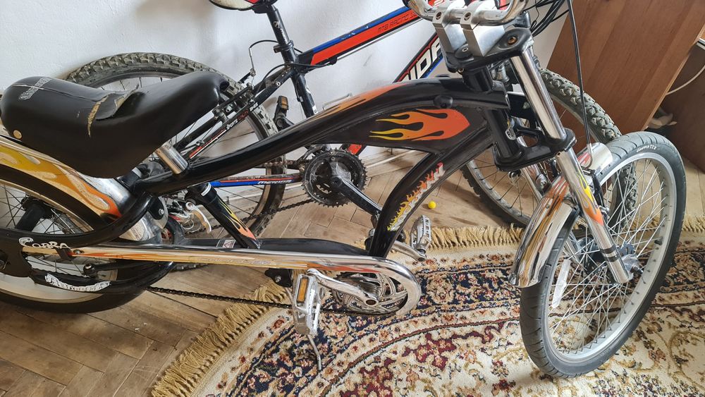 Bicicleta stil motocicleta