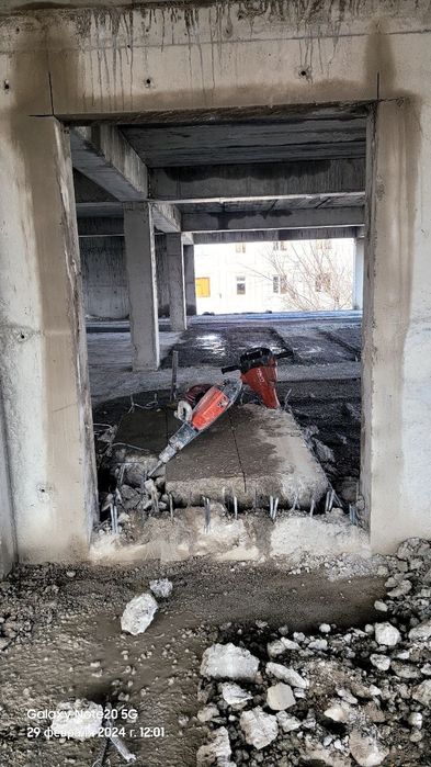 Бетон кесиш Алмазное резка  beton kesish
хизмати демонтаж бетон