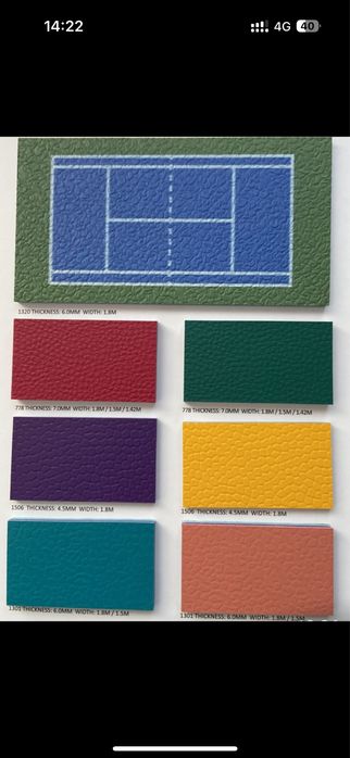 Спортивный линолеум: 6 000 тг. - Линолеум Сарыозен на Olx